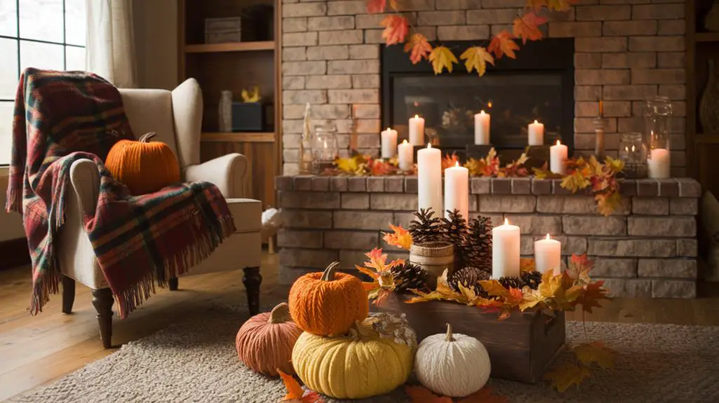 warm fabric decorations ideas