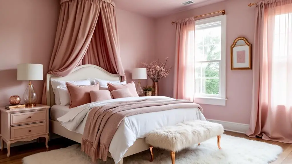 warm fabrics and decor