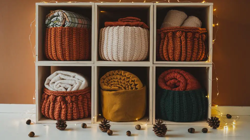 warm fabrics for organization
