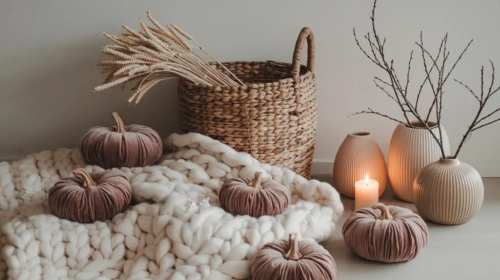 warm inviting autumn textures