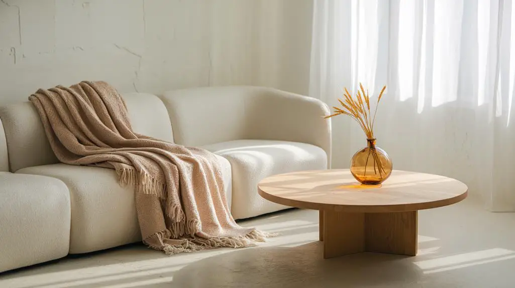 warm minimalist texture design