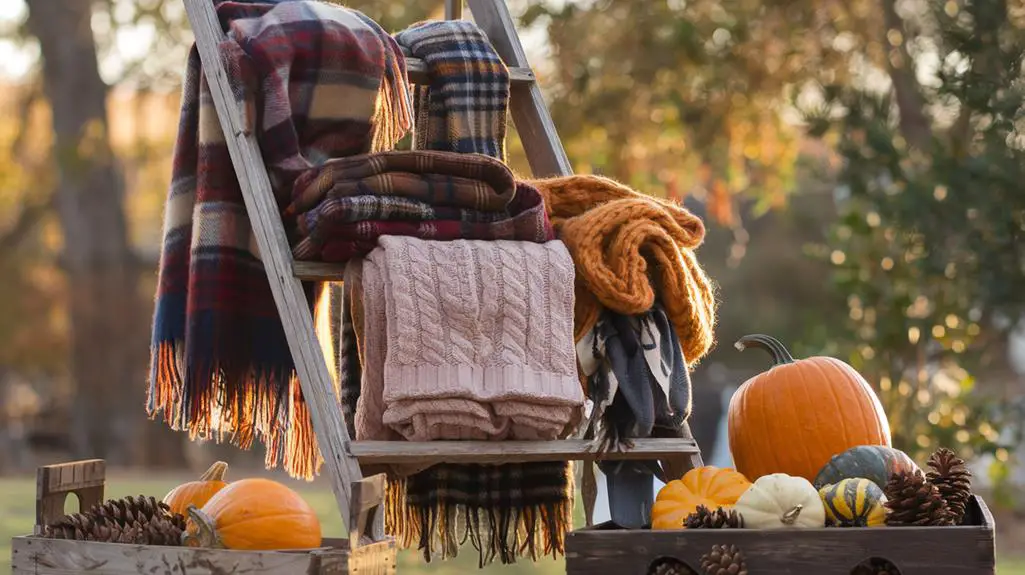 warm textures and fabrics