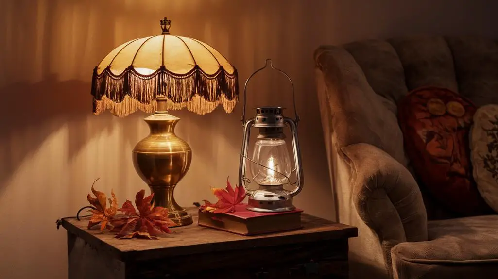 warm vintage lighting decor