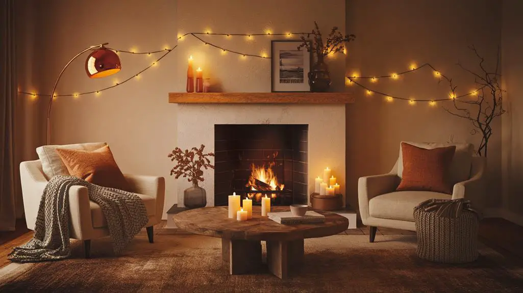 warm welcoming soft illumination