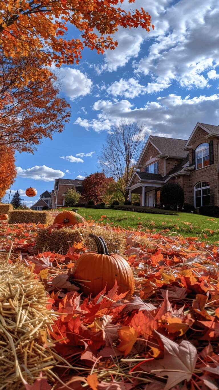 10 Charming Fall Yard Decor Ideas for a Cozy Look