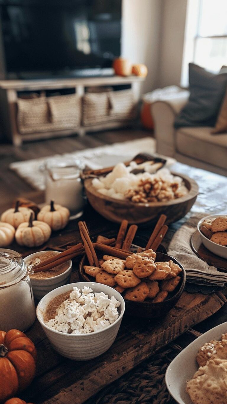 10 Fall Snack Ideas for Cozy Evenings
